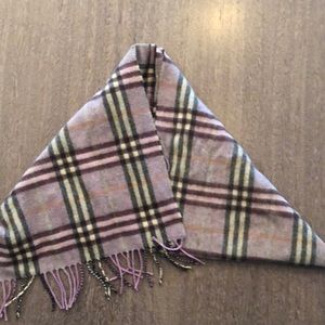 Authentic Burberry 100% cashmere scarf